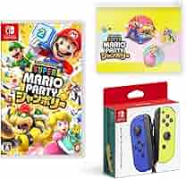 スーパーマリオパーティ Joy-Conセット ピンク/イエロー 楽天市場】【即納可能】【NS】スーパー マリオパーティ 4人で